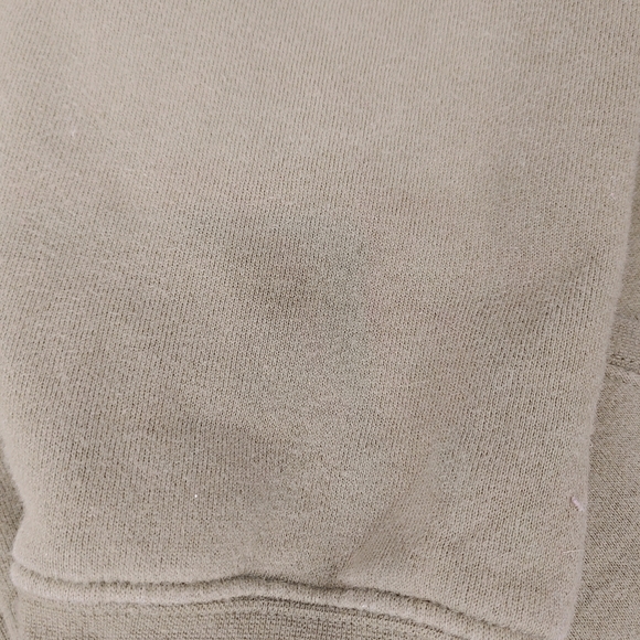 Vintage SHMACK Army Green Zip Up Hoodie Jacket Back Patch Size XL - Picture 15 of 16